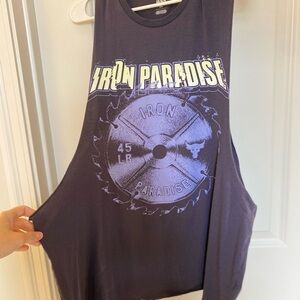 Under Armour Iron Paradise Tank Top - Black